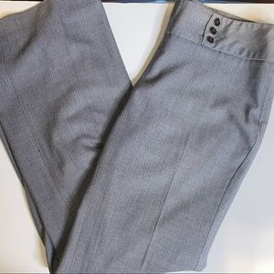 White House black market grey dress slacks size 10